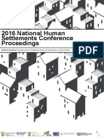 National Human Settlements Conference Proceedings - 2016 