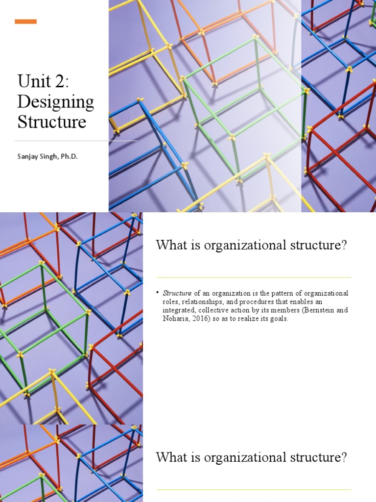 Unit 2 Designing A Structure | PDF | Organizational Structure | Business