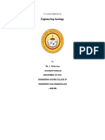 A Course Material On Engineering Geology - E Book