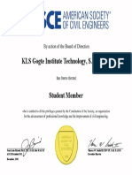 KLS Gogte Institute Technology, S.M.ASCE