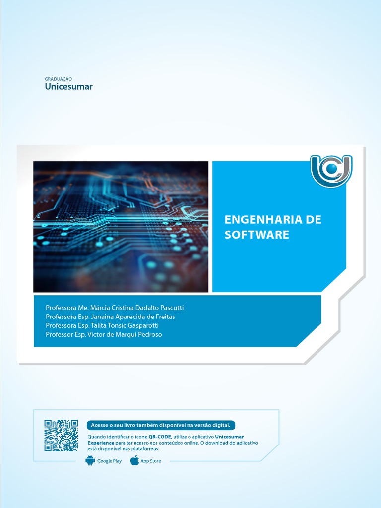 Livro Engenharia de Software Unicesumar EAD | PDF | Aplicativo para ...