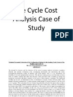 Life Cycle Cost Analysis Case of Study