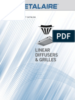 Linear Diffusers Grilles Catalogs 15684 PDF