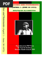 SPEECHES AND STATEMENTS