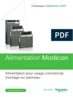 Catalogue Alimentation Modicon ABLP Pour Usage Commercial Et Montage Sur Panneau - Français Septembre 2020