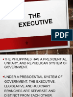 Week 7-The Executive-Politics