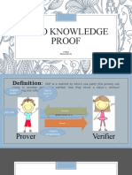 Zero Knowledge Proof: 17CP024 Dhruvil Kotecha