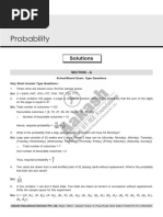 16 Probability: Solutions