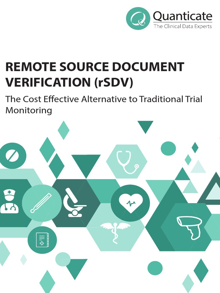 Remote Source Data Verification - Ebook | PDF | Institutional Review ...