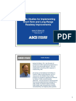 Traffic Studies For Implementing Short-Term and Long-Range Roadway Improvements