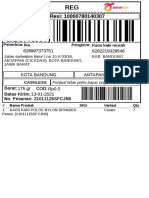 Shipping Label - Anteraja 1