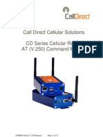 Call Direct Cellular Solutions CD Series Cellular Router AT (V.250) Command Manual