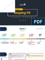 Keeping Fit: Chapter 5. Week 2