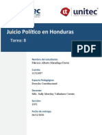 T#8 Juicio Politico en Honduras