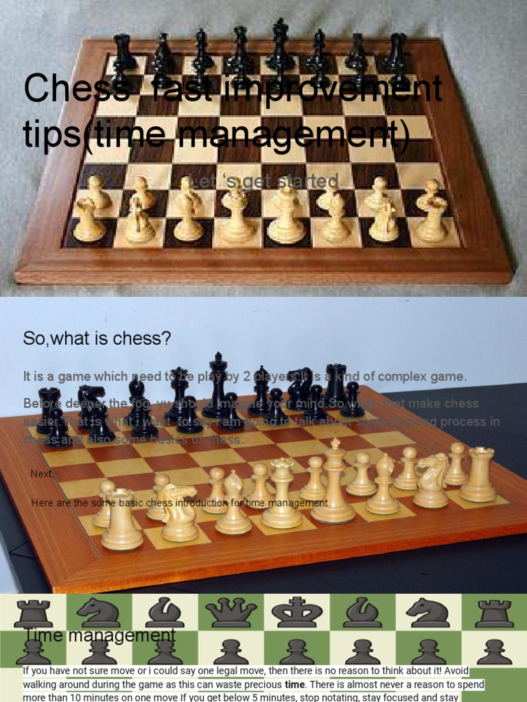 Chess Time Management Tips | PDF