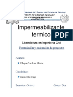 Impermeabilizante Termico