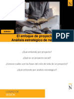 El Enfoque de Proyectos y Analisis Estrategico