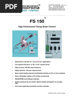 Control - Motion - Interface: High Performance Flying Shear Control