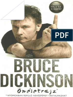 Bruce Dickinson Oneletrajz Pdf