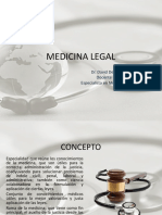 Medicina Legal Clase 1