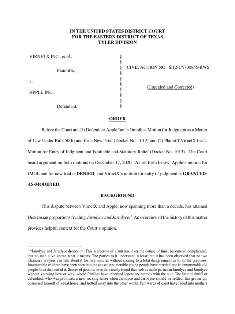  VirnetX が特許裁判で Apple からさらに 5 億 260 万ドルの賞金を獲得