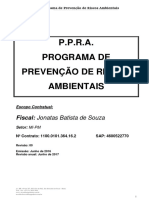 Programa de Prevenção de Riscos Ambientais (PPRA