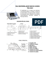 Guia Rapida Desfibrilador Nikho Koden Tec