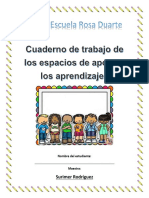 Cuaderno de Trabajo de Los Espacios de Apoyo A Los Aprendizajes 2.0 PDF