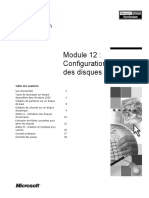 Configuration Et Gestion Des Disques: Table Des Matières