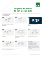 Achs Uso de Alcohol Gel para Desinfeccion de Manos PDF