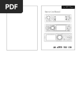 Operation Manual: Car MP5 Player