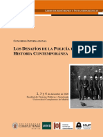 Libro de resúmenes - Congreso Internacional Los Desafíos de la Policía en la Historia Contemporánea