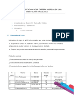 Título: Segmentacion de La Cartera Morosa en Una Institucion Financiera