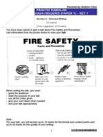 Praktis Ramalan 2019 SPM Bahasa Inggeris (Paper 1) - Set 1: Section A: Directed Writing