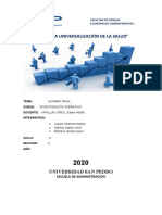 Examen Final Investigacion Operativa 2020-2 (2 Unidad)