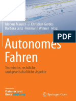Autonomes Fahren: Markus Maurer J. Christian Gerdes Barbara Lenz Hermann Winner HRSG
