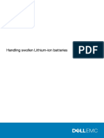 Handling Swollen Lithium-Ion Batteries