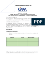 Trabajo Equivalente Al Examen de Intervención Psicoedagogica