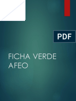 Ficha Verde Afeo