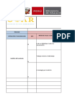 Matriz de Análisi de Riesgos, Oportunidades y Efectos