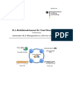 SLA-Richtliniendokument Für Cloud Dienstleistungen PDF