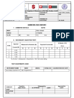 4 Ammeter Test Report