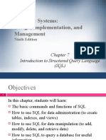 Topic 7 An Introduction To SQL