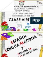 Copla, Rima y Poemas Clase 2° Zoom