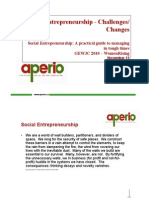 Aperio - Social Entrepreneurship - ChallengesChanges