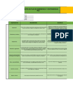 Plan de emergencia y contingencias PEC