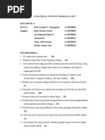 Soal Latihan Dan Jawaban Arthropoda Echinodermata