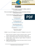 Soto, L., Ugalde, J., y Zambrano, D. (2020) - El Uso de Las Cajas de Cartón Corrugado Como Medio de Embalaje