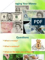 Managing Your Money: Questions, Definitions, and Key Terms
