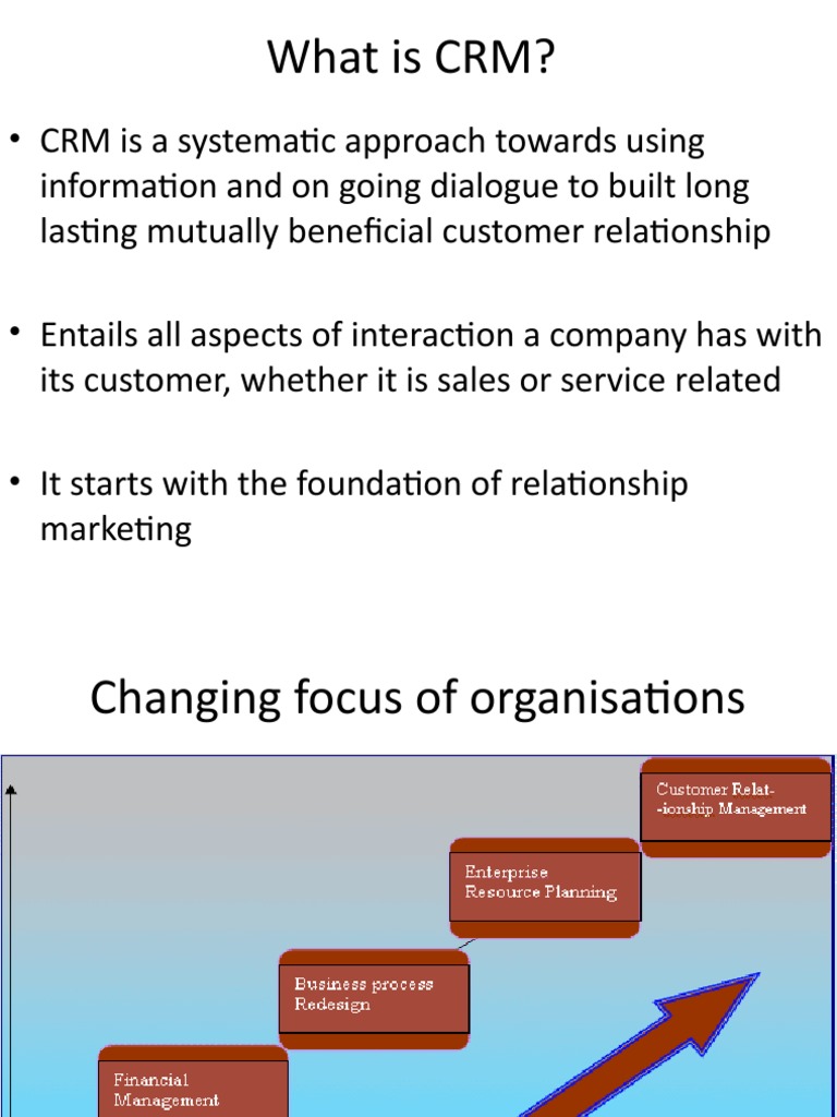 Understanding Customer Relationship Management | PDF | Customer ...